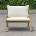 UTTERMOST STRAPPED OUTDOOR LOUNGE CHAIR - Lounge