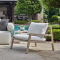 UTTERMOST STRAPPED OUTDOOR LOUNGE CHAIR - Lounge