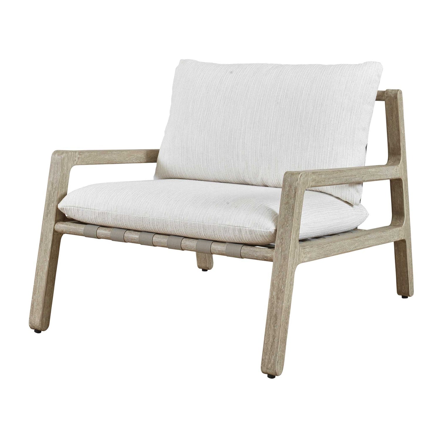 UTTERMOST STRAPPED OUTDOOR LOUNGE CHAIR - Lounge