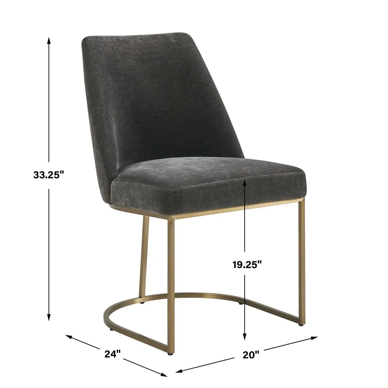 UTTERMOST Hanni Upholstered Dining Chair - Decorative Accents