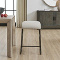 UTTERMOST ARCANE ECRU COUNTER STOOL - Decorative Accents
