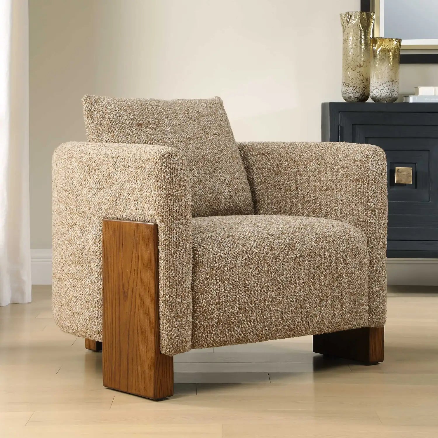 UTTERMOST Halligan Upholstered Accent Chair - Decorative Accents