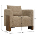 UTTERMOST Halligan Upholstered Accent Chair - Decorative Accents