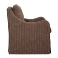 UTTERMOST Luisa Pinstripe Swivel Chair - Decorative Accents
