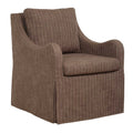 UTTERMOST Luisa Pinstripe Swivel Chair - Decorative Accents