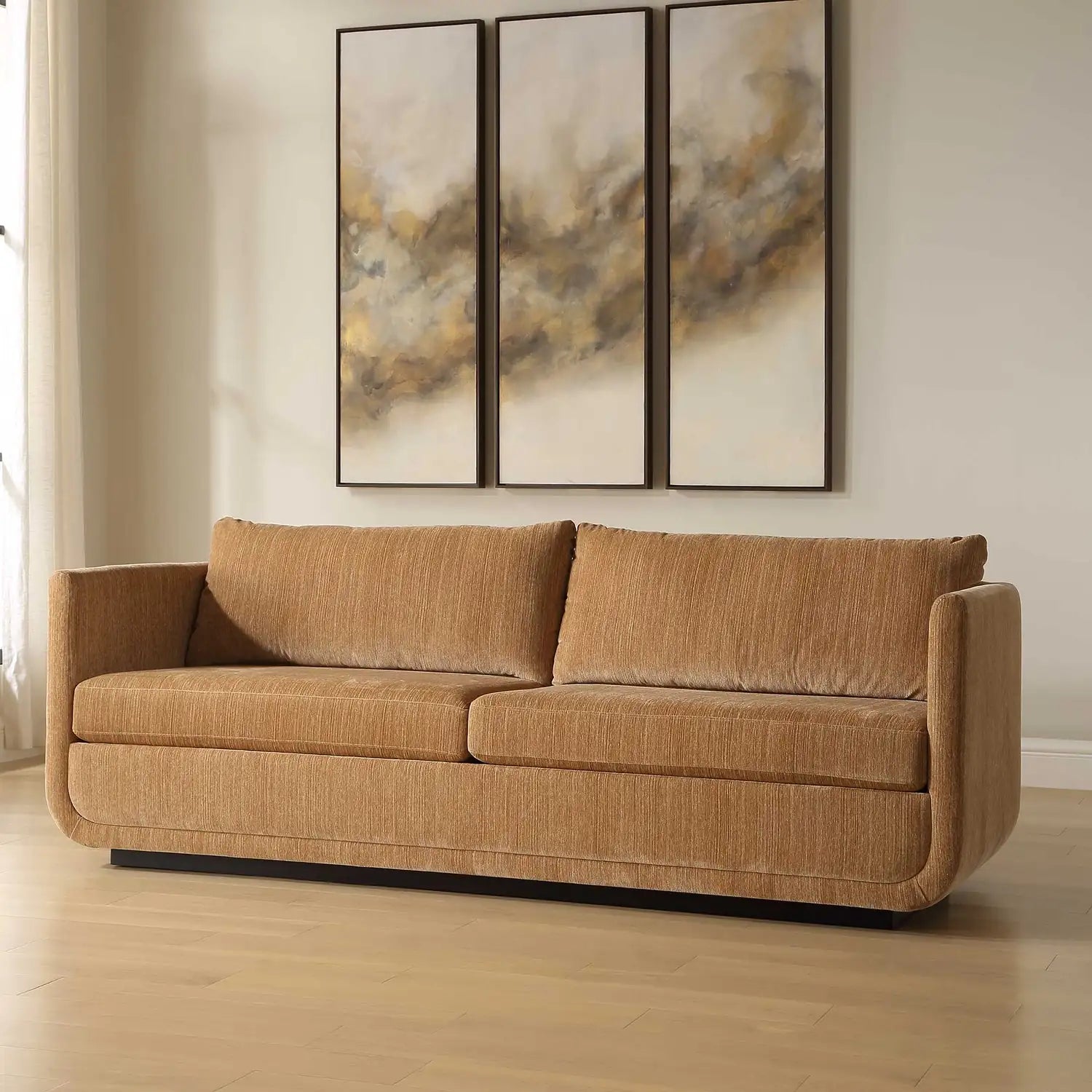 UTTERMOST Abound Ginger Sofa - Decorative Accents