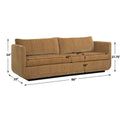 UTTERMOST Abound Ginger Sofa - Decorative Accents