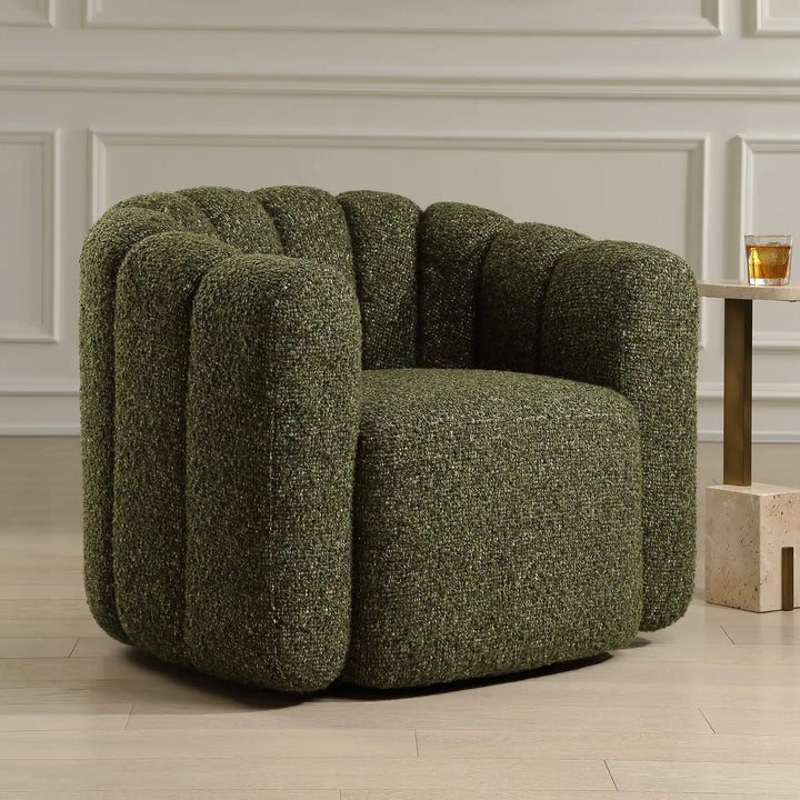UTTERMOST Lenoir Upholstered Swivel Chair - Decorative Accents