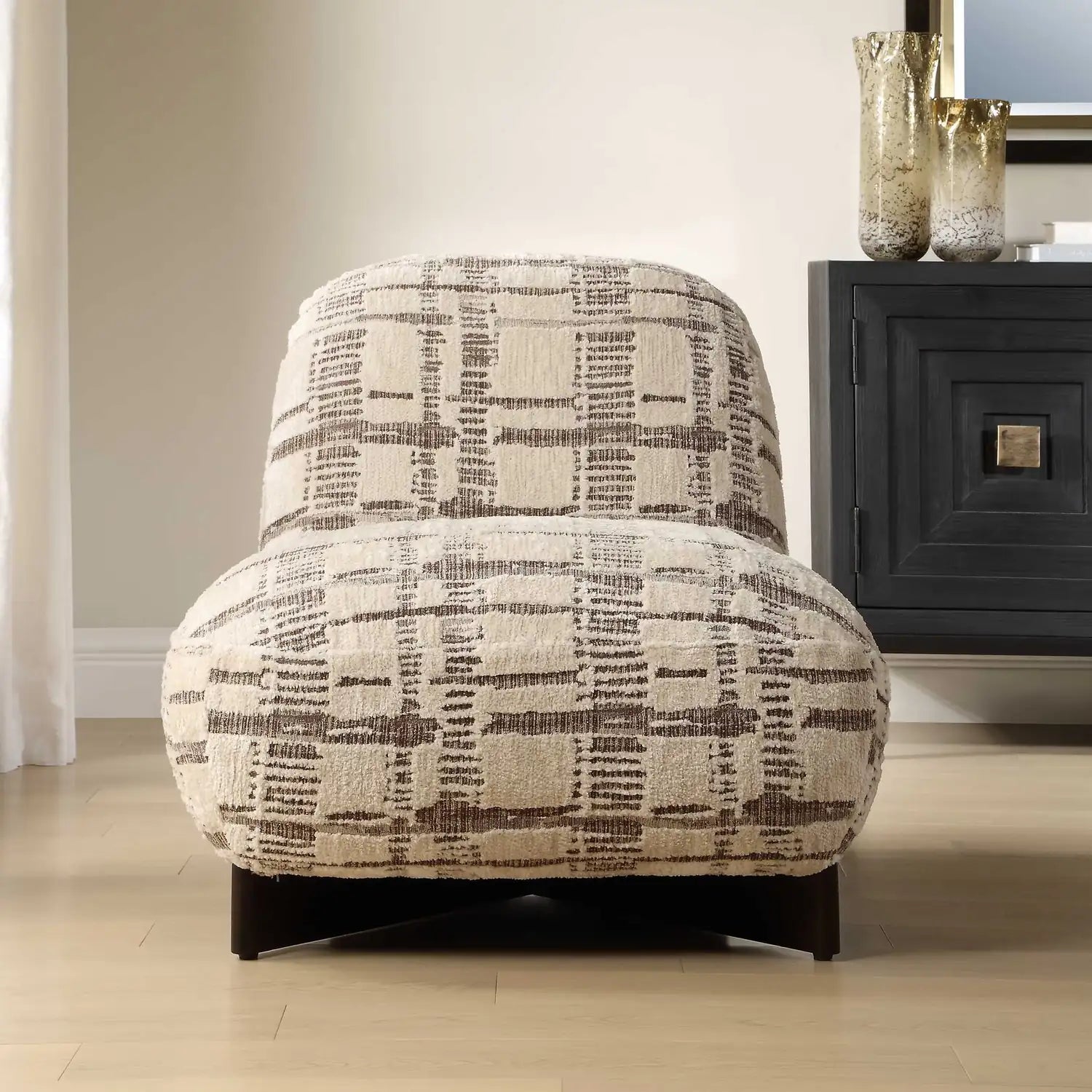 UTTERMOST Evans Modern Armless Accent Chair - Decorative Accents