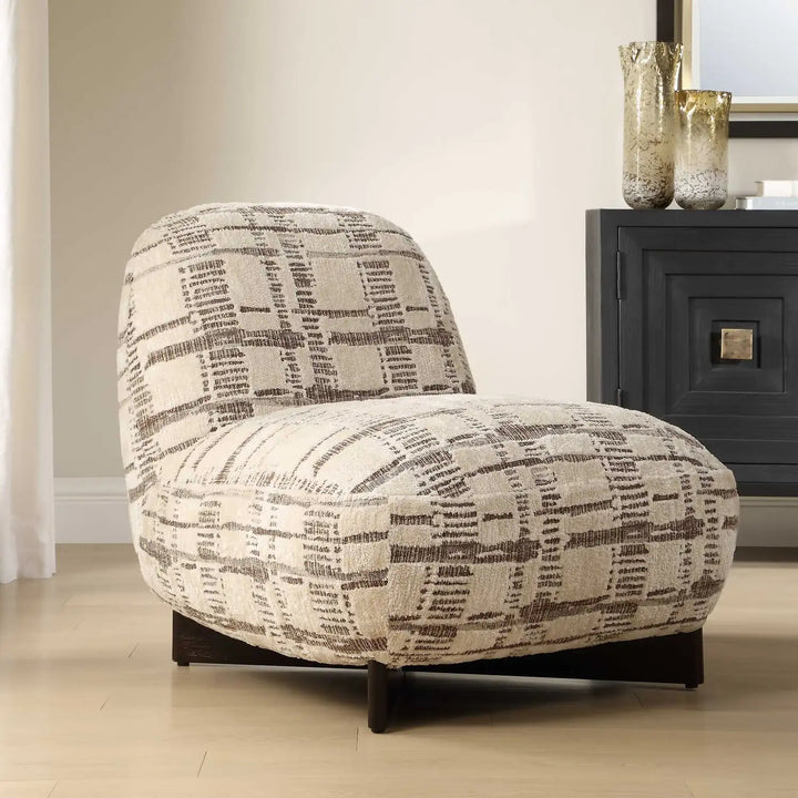 UTTERMOST Evans Modern Armless Accent Chair - Decorative Accents