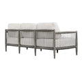 UTTERMOST Borneo Oyster Outdoor Sofa - Decorative Accents