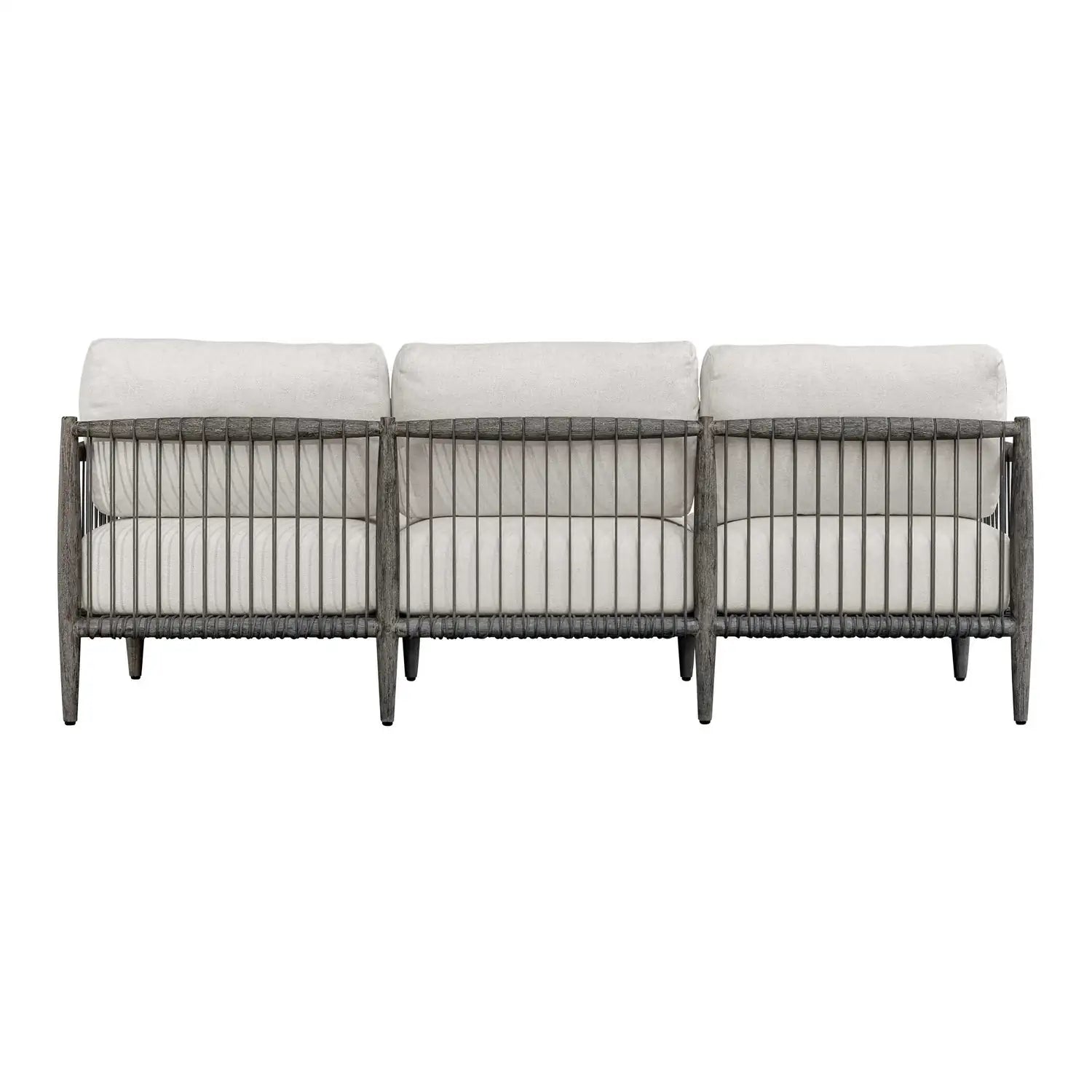 UTTERMOST Borneo Oyster Outdoor Sofa - Decorative Accents
