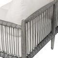 UTTERMOST Borneo Oyster Outdoor Sofa - Decorative Accents