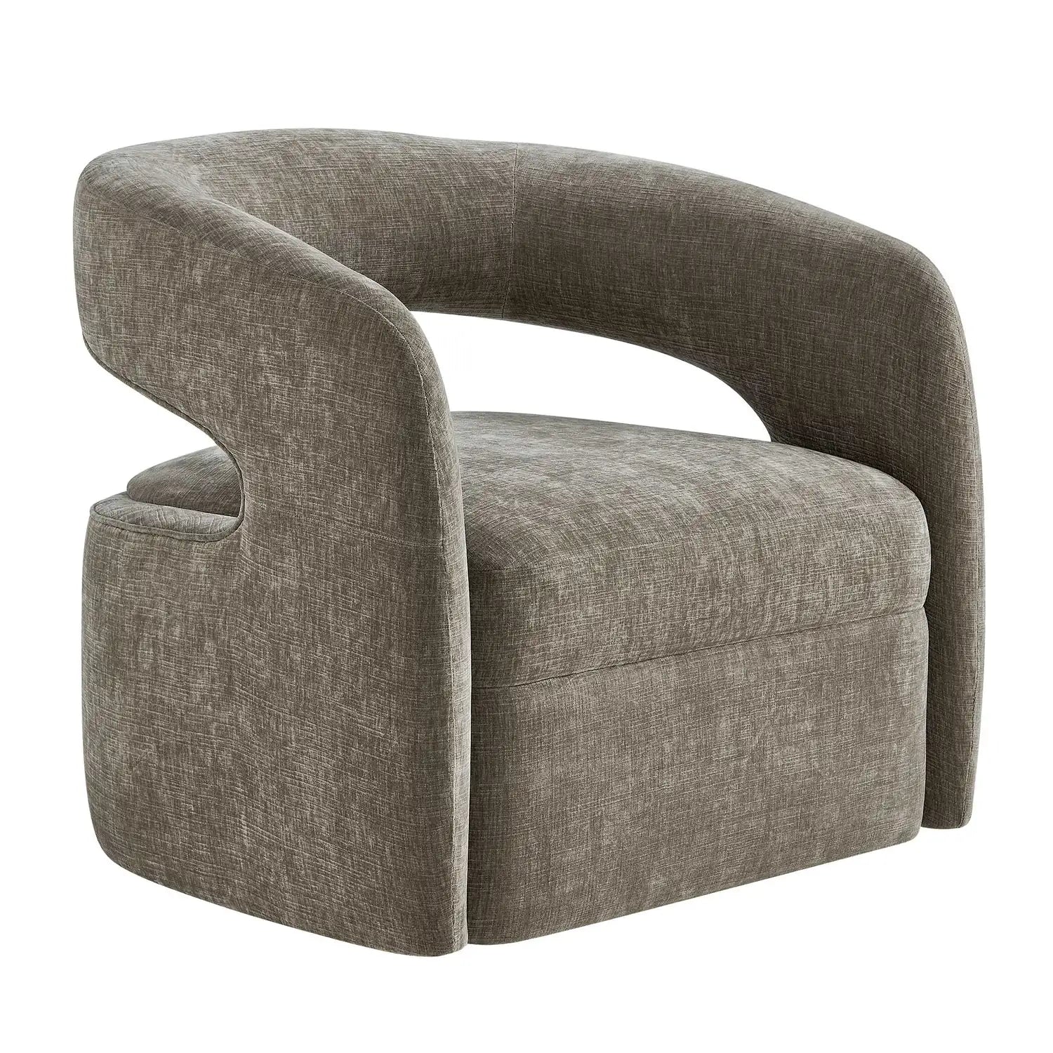 UTTERMOST Breis Swivel Barrel Chair - Decorative Accents