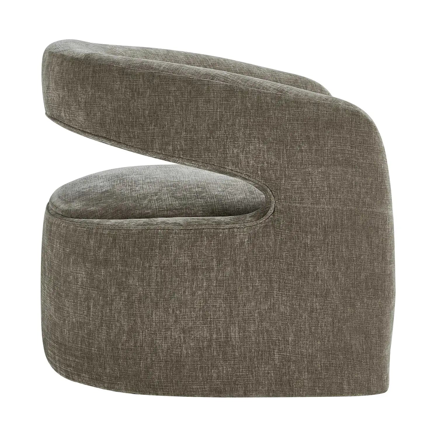 UTTERMOST Breis Swivel Barrel Chair - Decorative Accents
