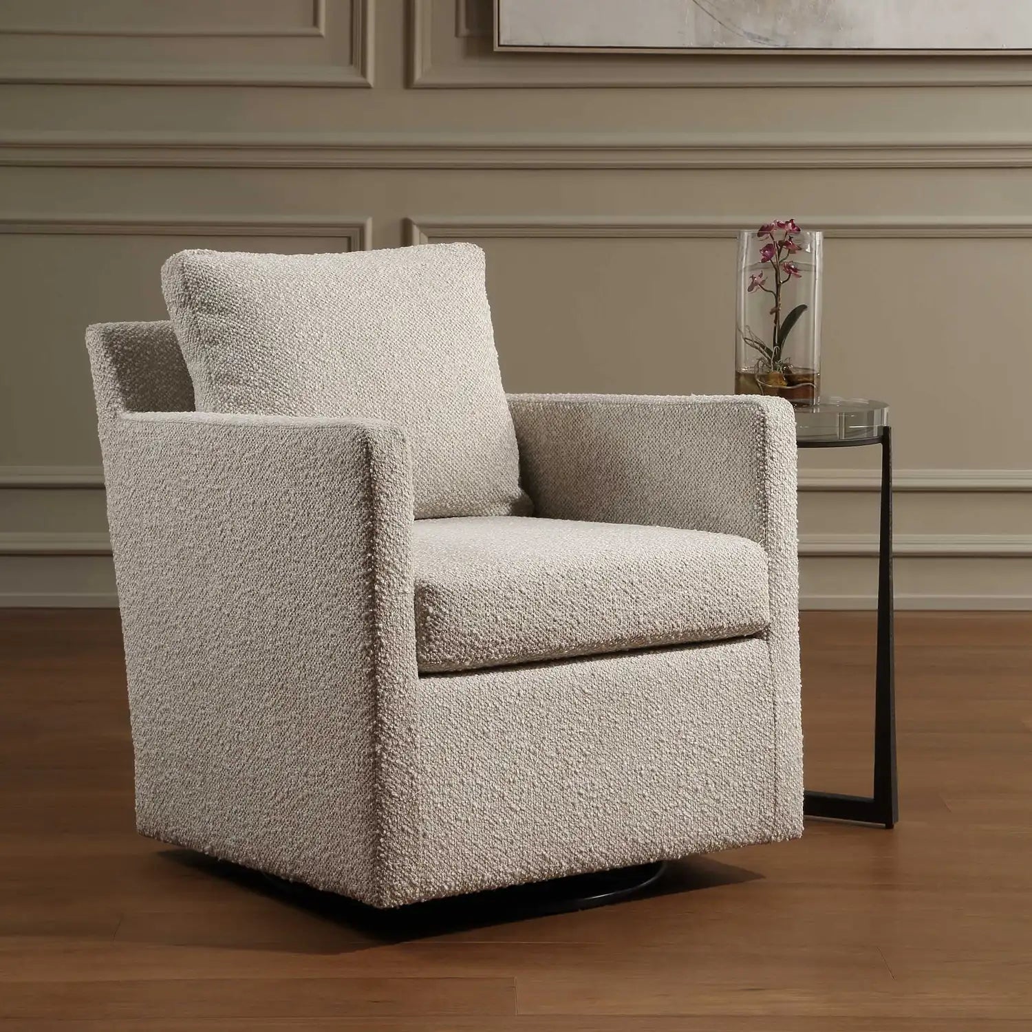 UTTERMOST Tisdell Swivel/Glider Chair - Decorative Accents
