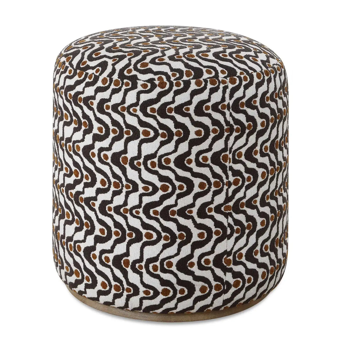 UTTERMOST Cas Plush Ottoman - Decorative Accents