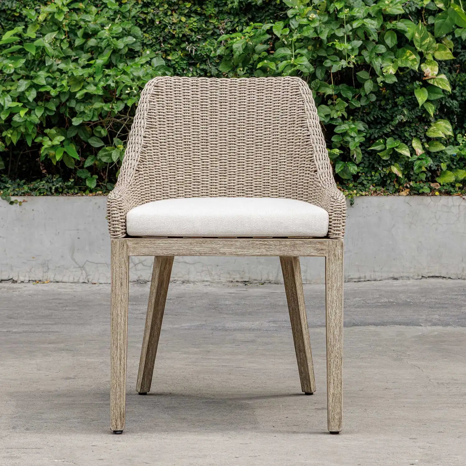 UTTERMOST PALOMA OUTDOOR WICKER DINING CHAIR - Decorative Accents