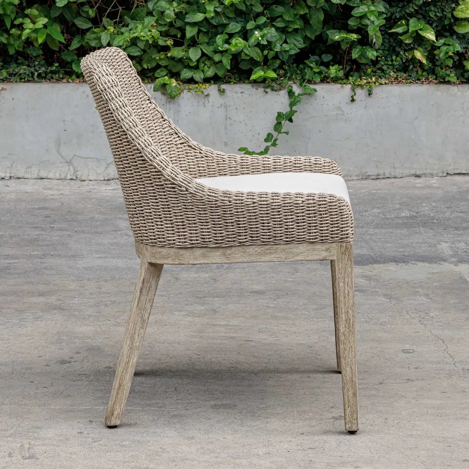 UTTERMOST Paloma Outdoor Wicker Dining Chair - Decorative Accents