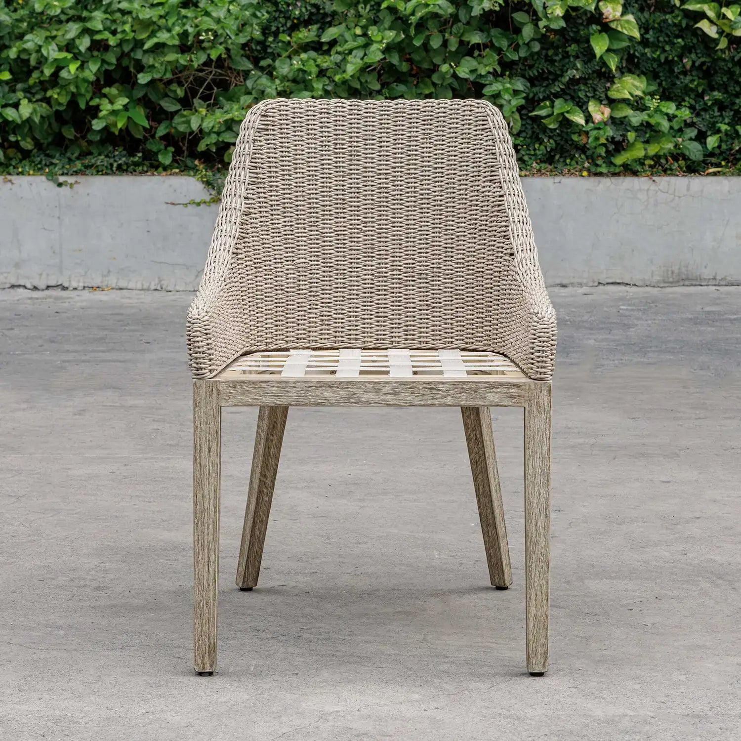 UTTERMOST Paloma Outdoor Wicker Dining Chair - Decorative Accents