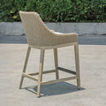UTTERMOST Paloma Outdoor Wicker Counter Stool - Decorative Accents