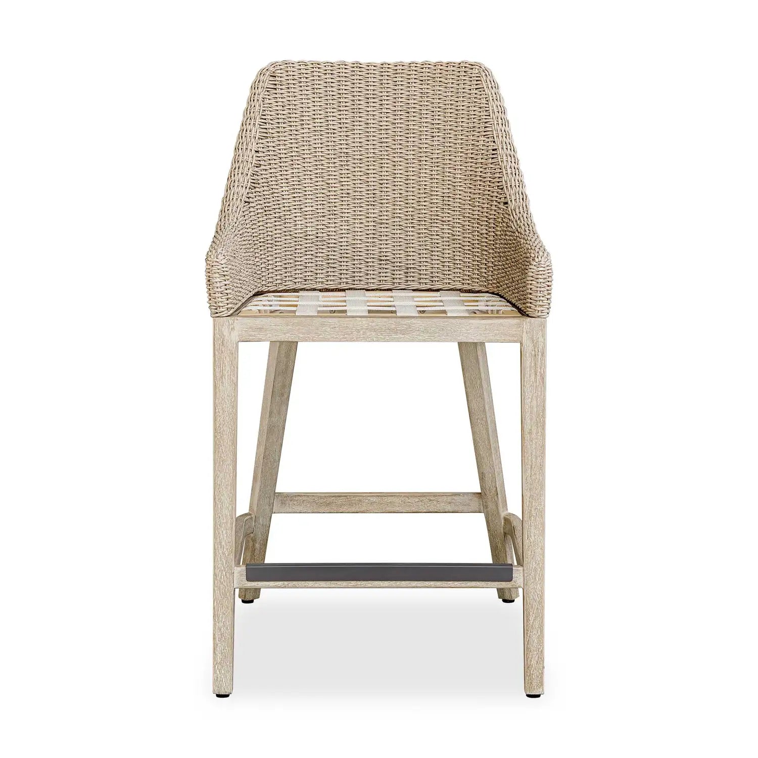 UTTERMOST Paloma Outdoor Wicker Counter Stool - Decorative Accents