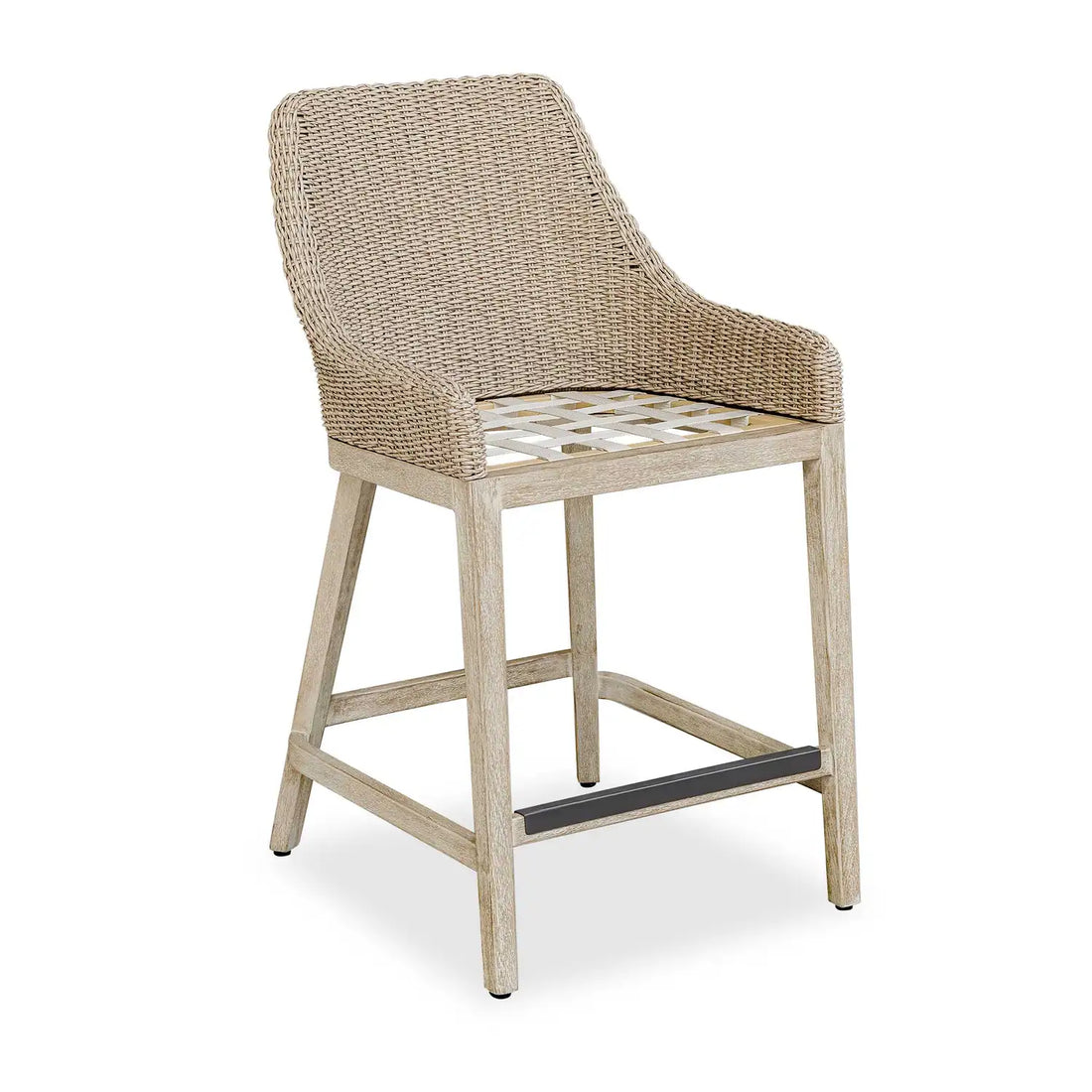 UTTERMOST Paloma Outdoor Wicker Counter Stool - Decorative Accents
