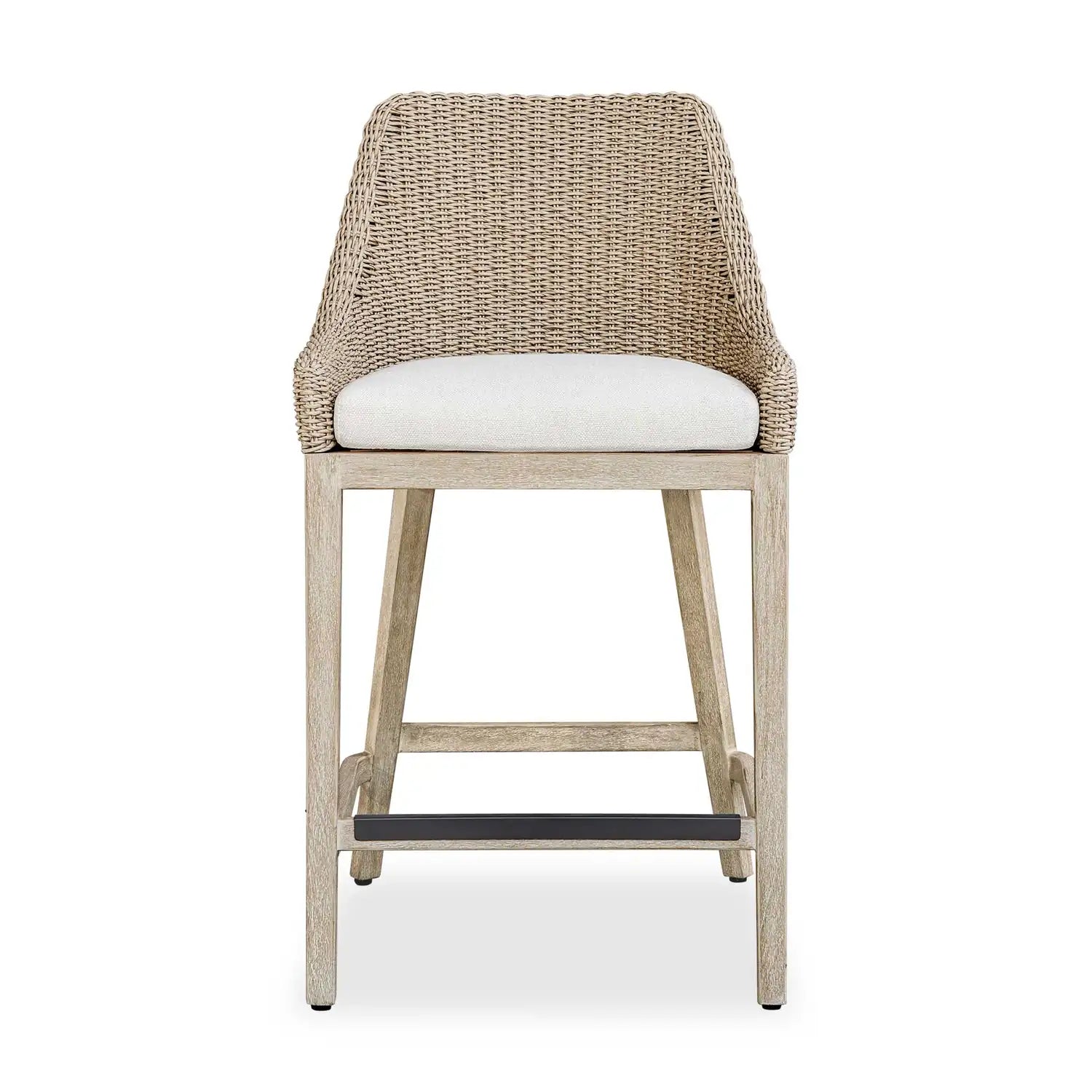 UTTERMOST Paloma Outdoor Wicker Counter Stool - Decorative Accents