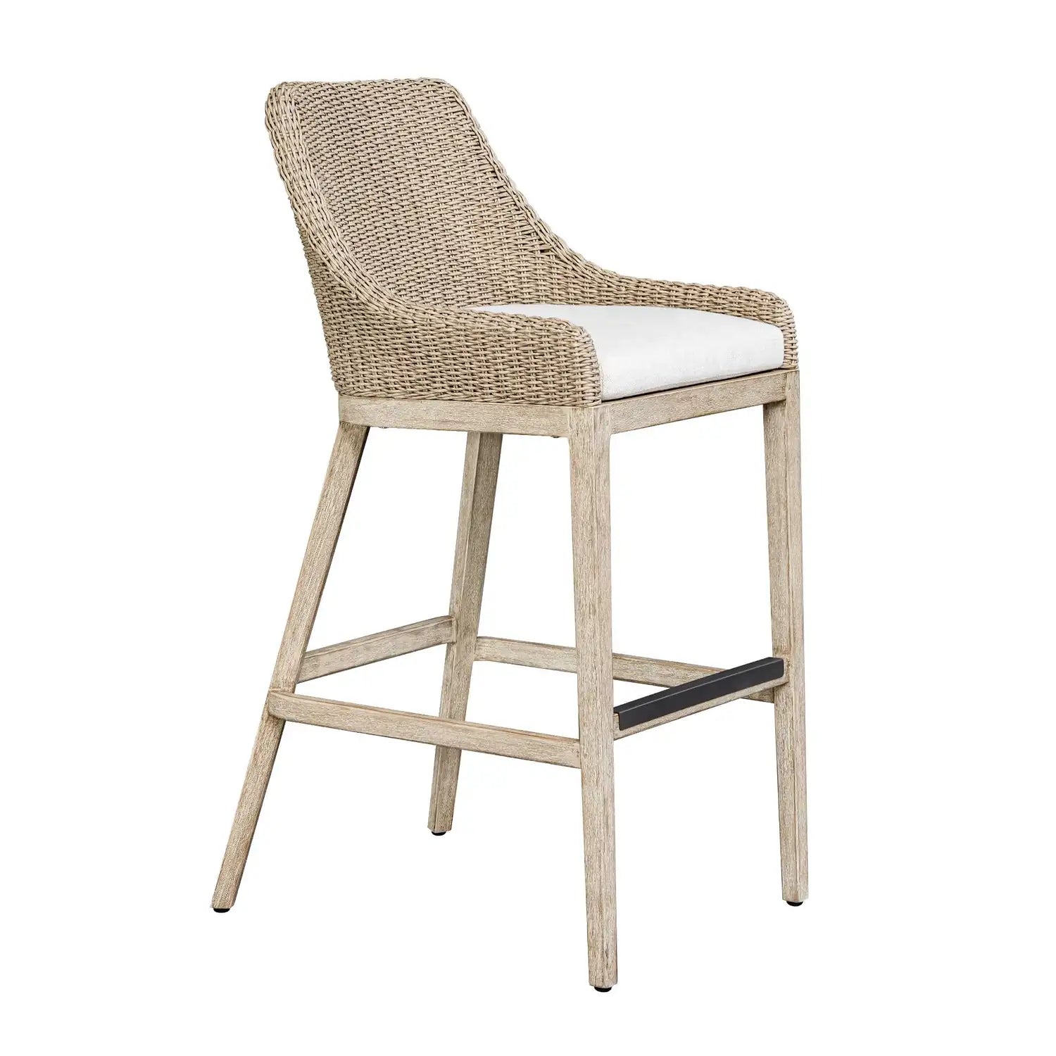 UTTERMOST PALOMA OUTDOOR WICKER BAR STOOL - Decorative Accents