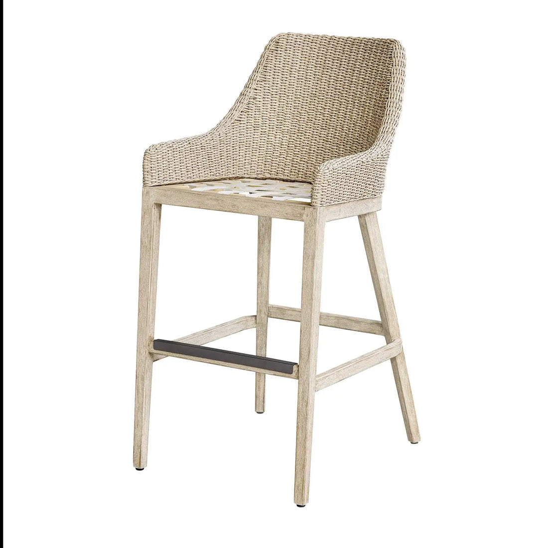 UTTERMOST Paloma Outdoor Wicker Bar Stool - Decorative Accents