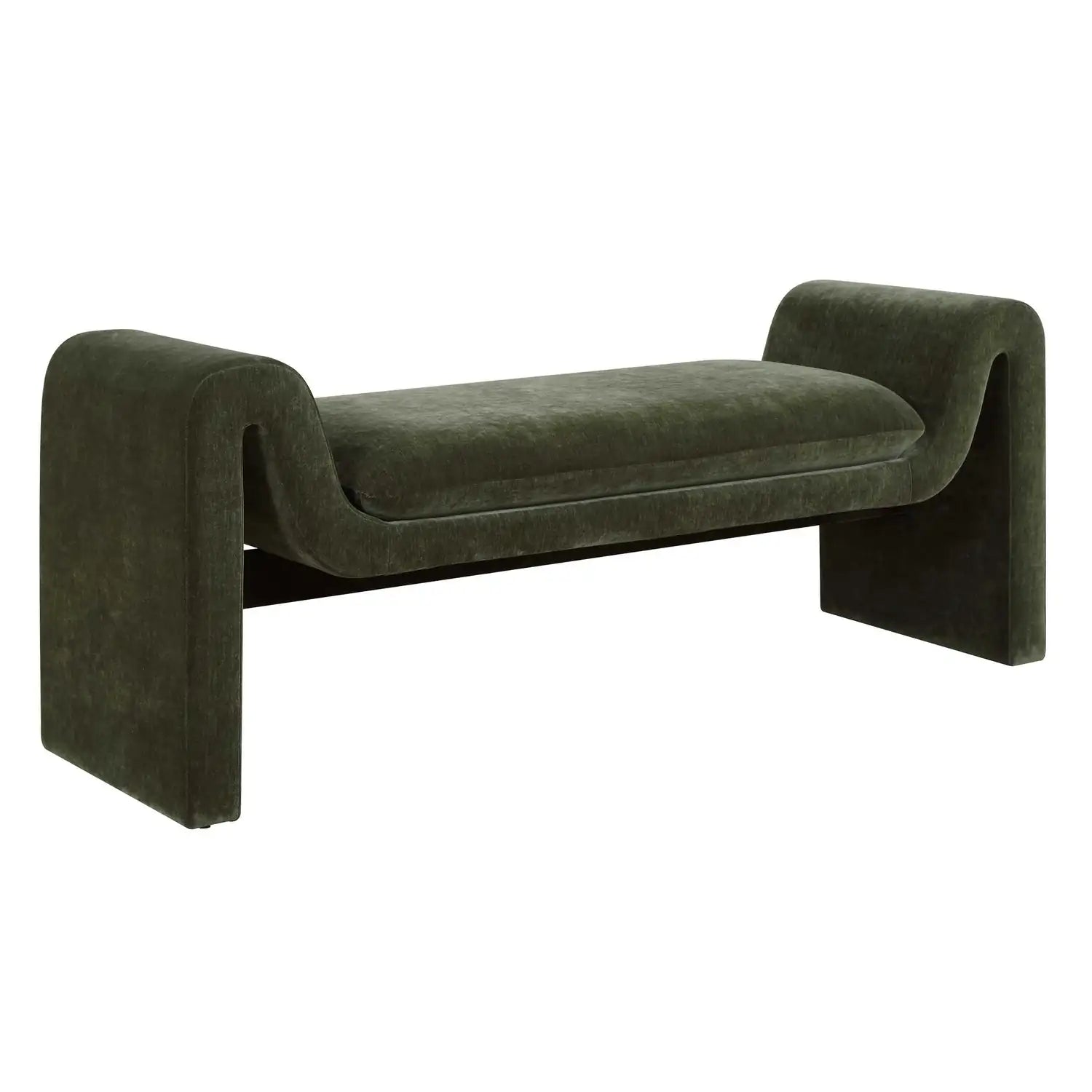 UTTERMOST Manson Moss Bench - Decorative Accents