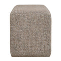 UTTERMOST Kelce Woven Checkered Ottoman - Decorative Accents