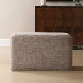 UTTERMOST Kelce Woven Checkered Ottoman - Decorative Accents