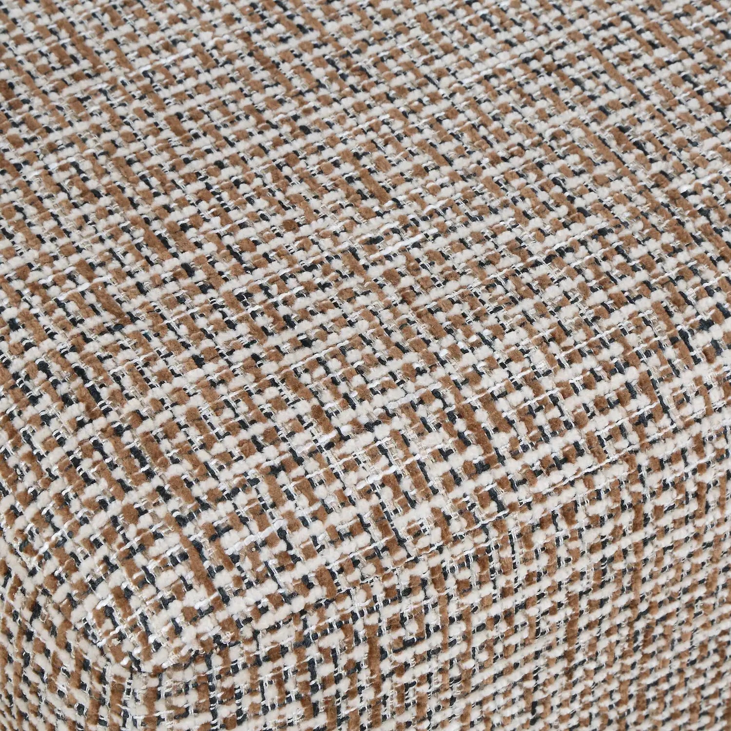 UTTERMOST Kelce Woven Checkered Ottoman - Decorative Accents