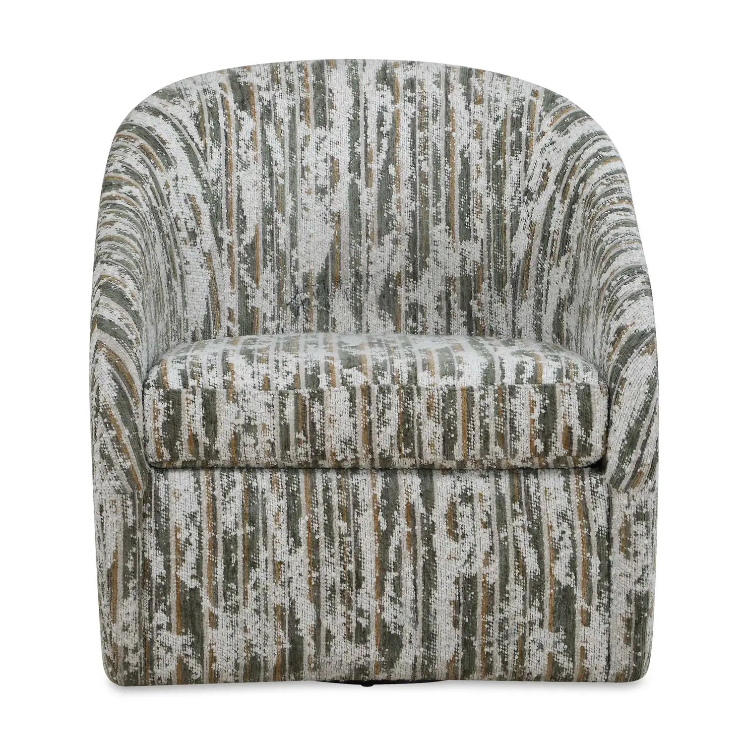 UTTERMOST Mari Boucle Swivel Chair - Decorative Accents