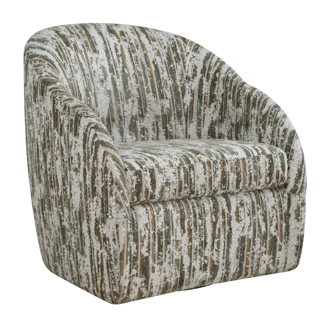 UTTERMOST Mari Boucle Swivel Chair - Decorative Accents