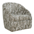 UTTERMOST Mari Boucle Swivel Chair - Decorative Accents