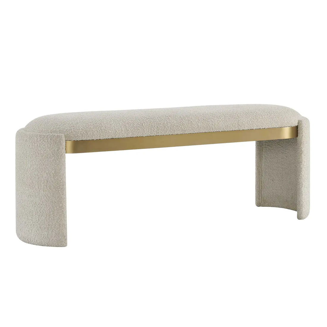 UTTERMOST Serena Bone Bench - Decorative Accents