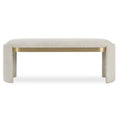 UTTERMOST Serena Bone Bench - Decorative Accents