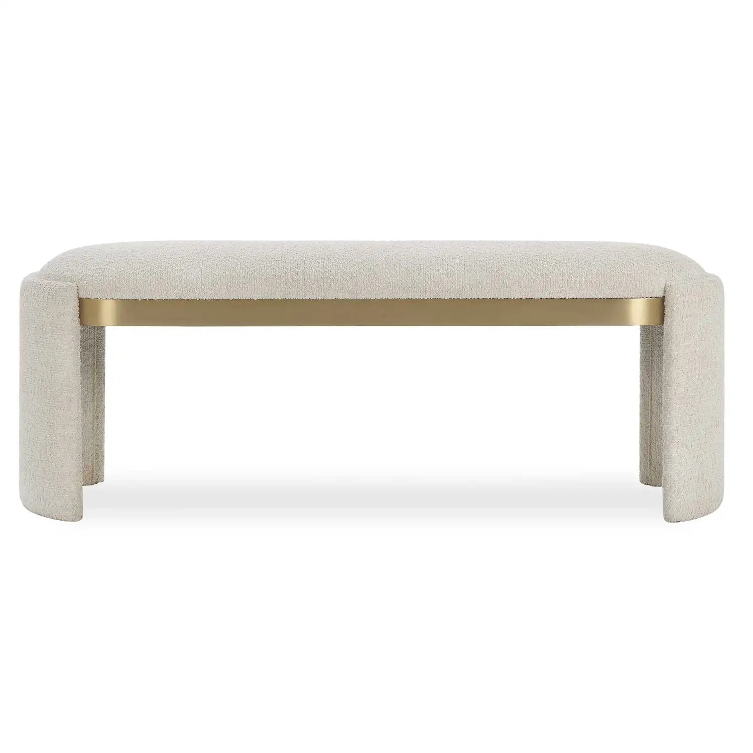 UTTERMOST Serena Bone Bench - Decorative Accents