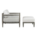 UTTERMOST Borneo Cushion Outdoor Ottoman - Decorative Accents