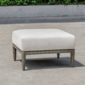 UTTERMOST Borneo Cushion Outdoor Ottoman - Decorative Accents