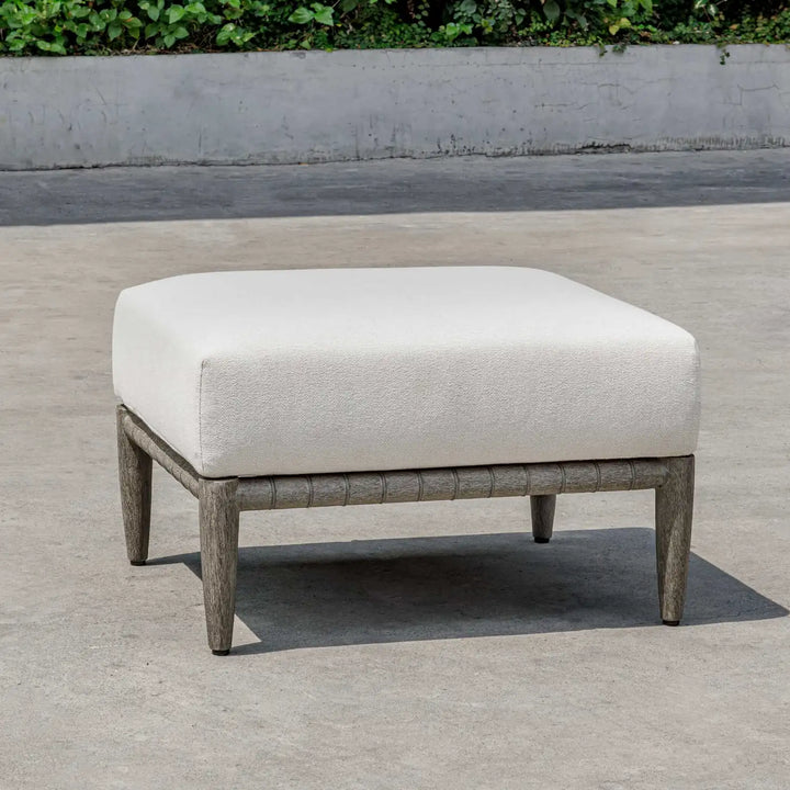 UTTERMOST Borneo Cushion Outdoor Ottoman - Decorative Accents