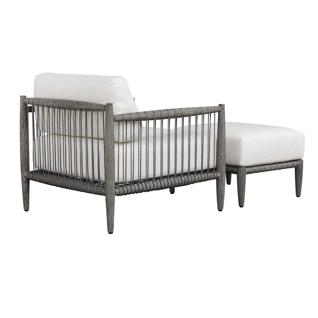 UTTERMOST Borneo Cushion Outdoor Ottoman - Decorative Accents