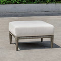 UTTERMOST Borneo Cushion Outdoor Ottoman - Decorative Accents