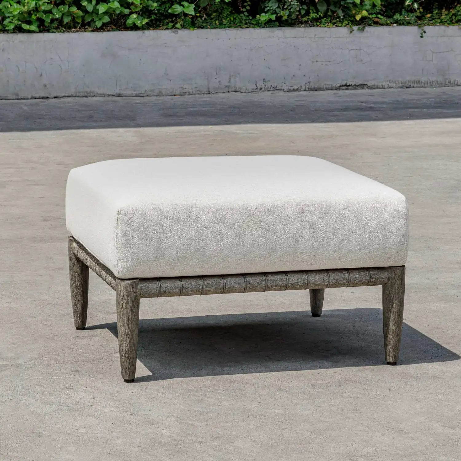 UTTERMOST BORNEO CUSHION OUTDOOR OTTOMAN - Decorative Accents