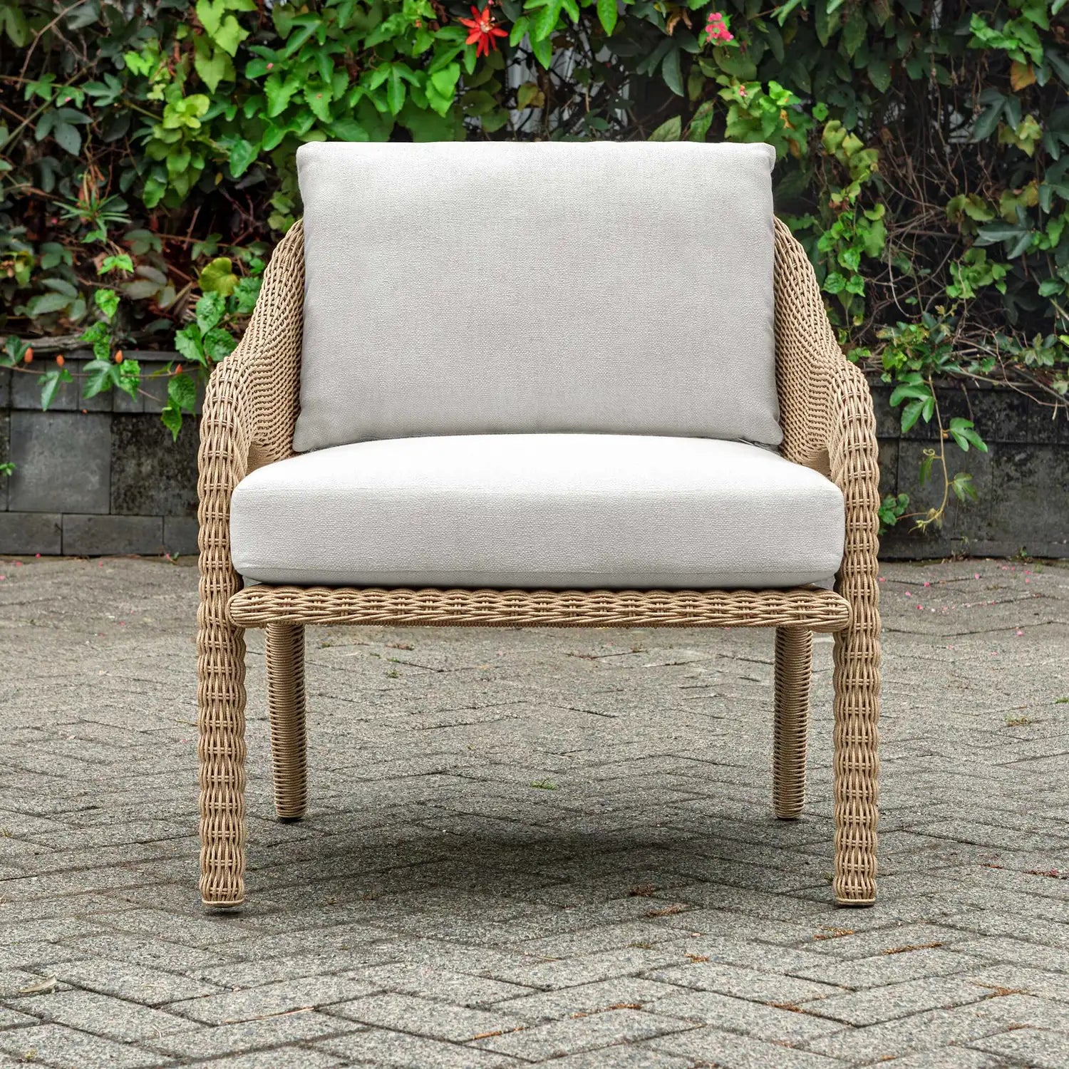 UTTERMOST KAVALI OUTDOOR WICKER LOUNGE CHAIR - Decorative Accents