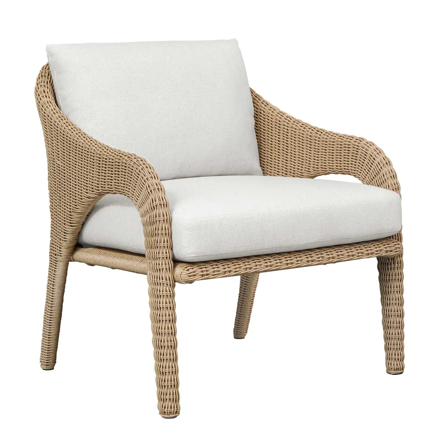 UTTERMOST KAVALI OUTDOOR WICKER LOUNGE CHAIR - Decorative Accents