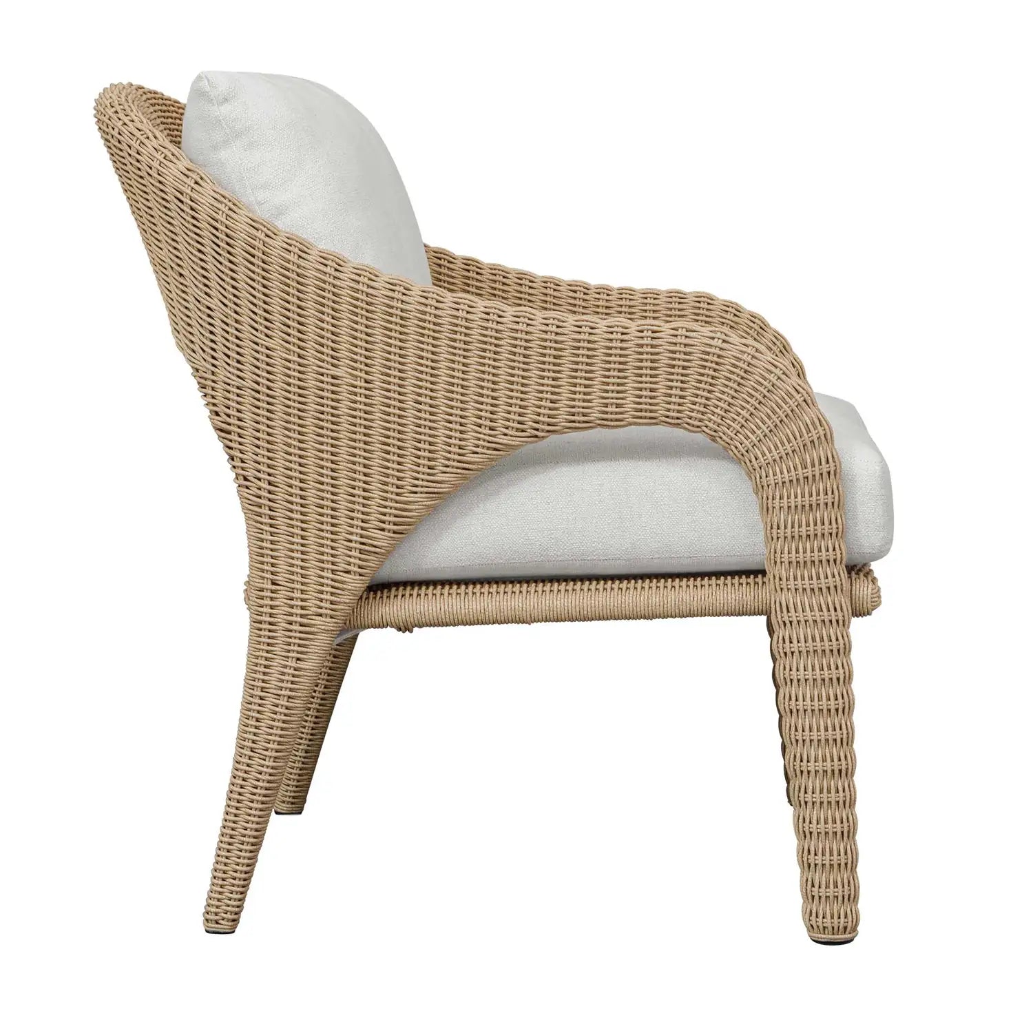 UTTERMOST Kavali Outdoor Wicker Lounge Chair - Decorative Accents