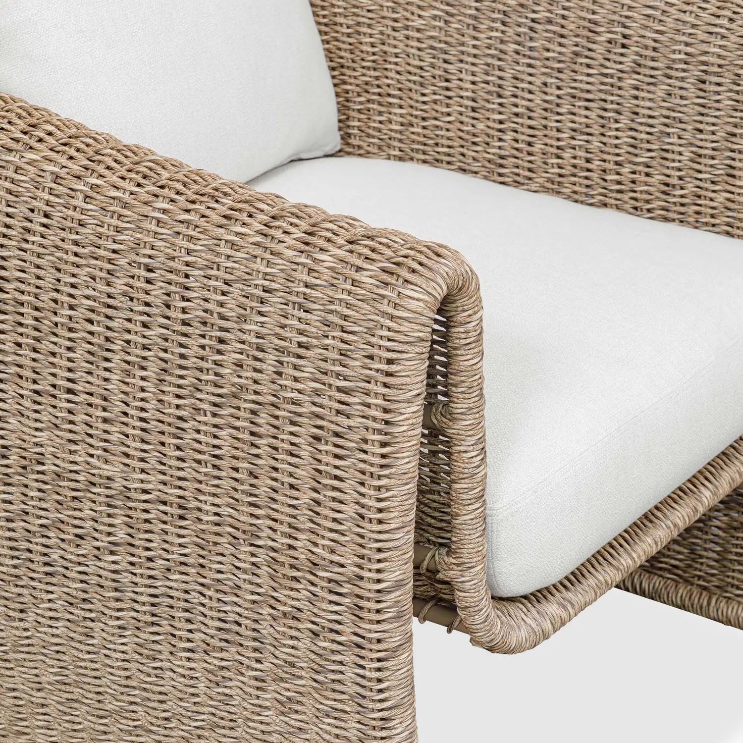 UTTERMOST TROPIC FLAX OUTDOOR LOUNGE CHAIR - Decorative Accents